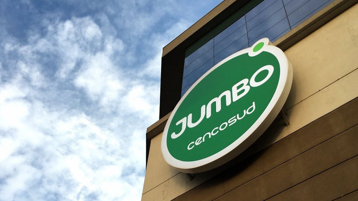 Ejemplo de enseña comercial utilizada para identificar un establecimiento Ejemplo de enseña comercial Jumbo utilizada en un establecimiento